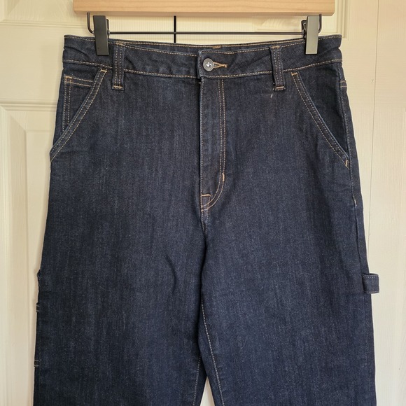 Buffalo David Bitton Jeans Womens Sz 29 Super High Rise Carpenter Jada MSRP 129 - Picture 2 of 14